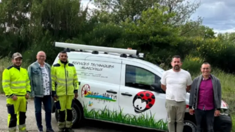Saint-Martin-de-Valgalgues : un nouveau véhicule électrique pour les agents