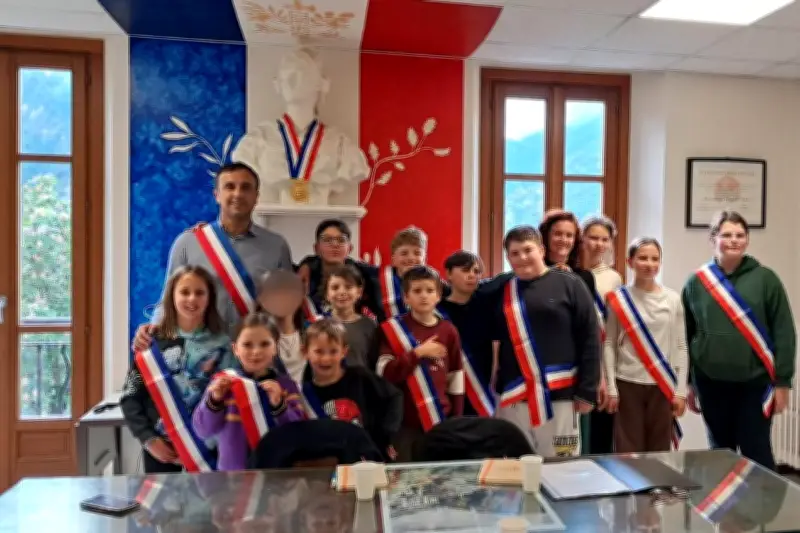 Saorge : les jeunes prennent la parole au conseil municipal des enfants