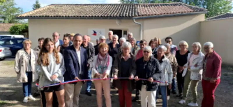 Secours populaire de Saint-André-de-Cubzac : nouveaux locaux après l'incendie