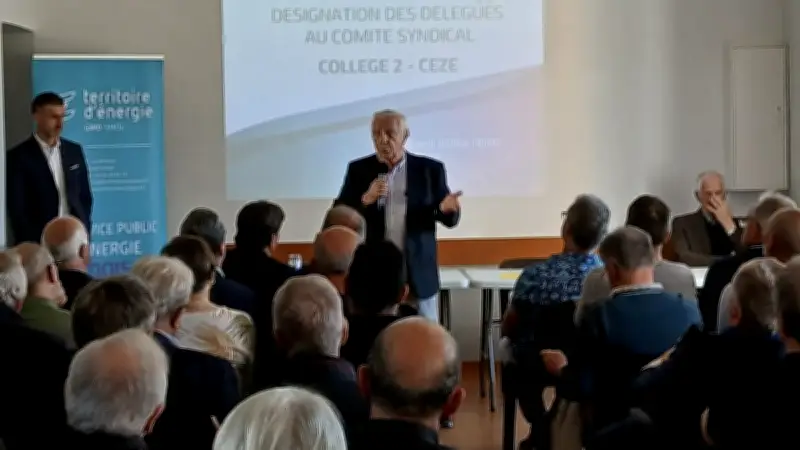 Secteur 2 de Territoire d’Énergie Gard élit ses quatre délégués