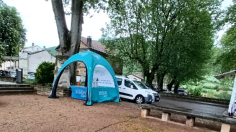 Sensibilisation au tri des déchets sur le marché de Nant