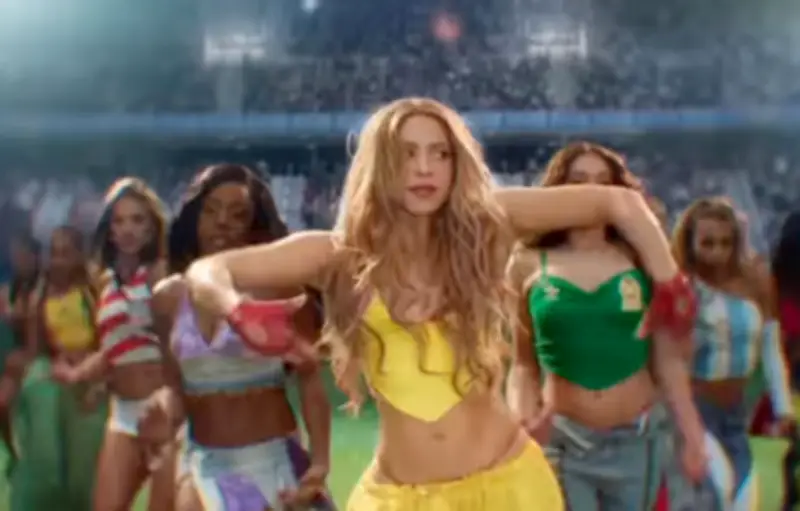 Shakira dévoile l'hymne de la Coupe du Monde 2026 avec Burna Boy