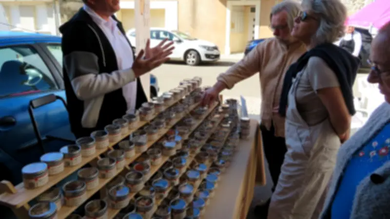 Silvère Vivien fait voyager les papilles au marché
