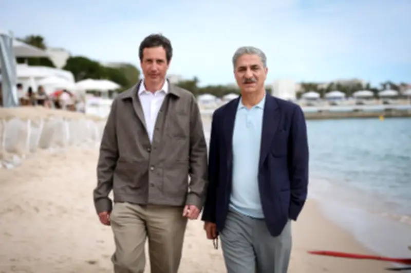 Simon Abkarian incarne De Gaulle dans "La Bataille De Gaulle" à Cannes