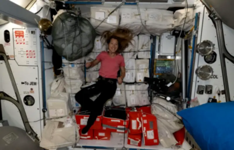 Sophie Adenot partage un timelapse de ses coulisses dans l'ISS