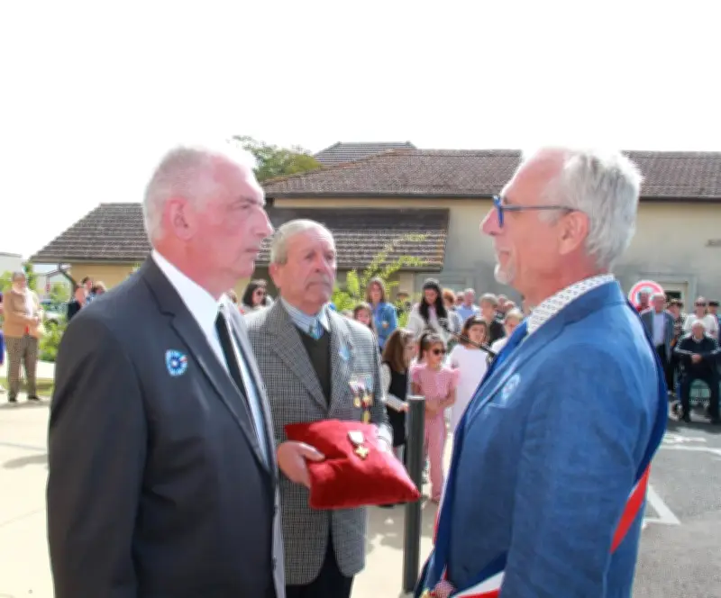 Souprosse honore Serge Coutarel, lieutenant-colonel et nouvel élu