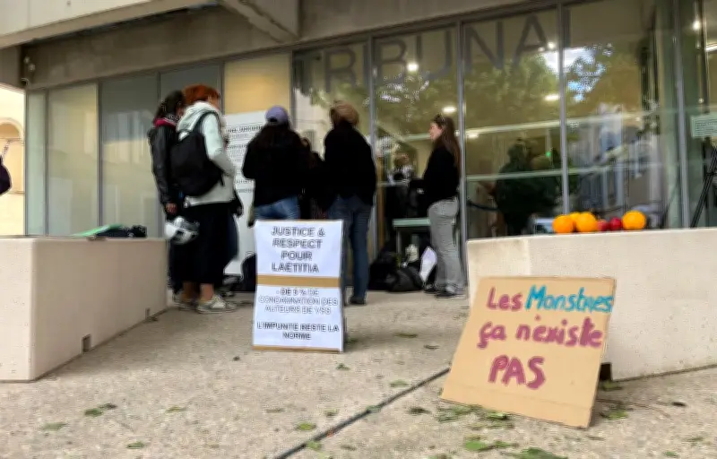 Soutien féministe à Laëtitia R. devant la cour d'assises de Digne