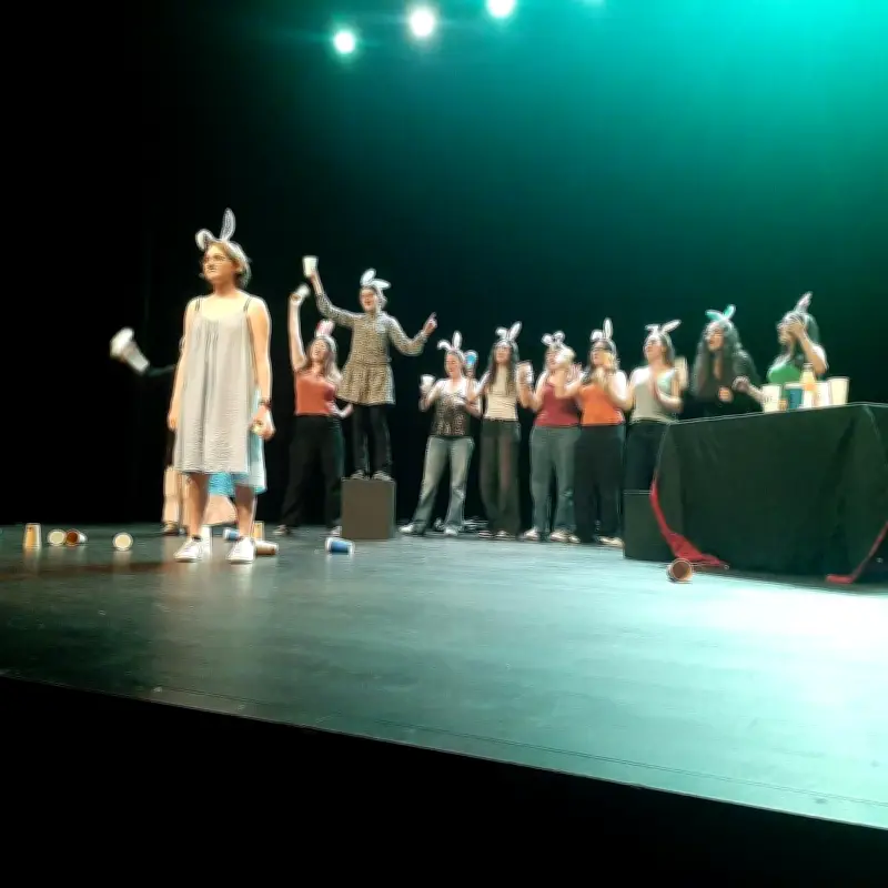 Spectacle « Alice d'hier et d'aujourd'hui » au lycée de Pessac