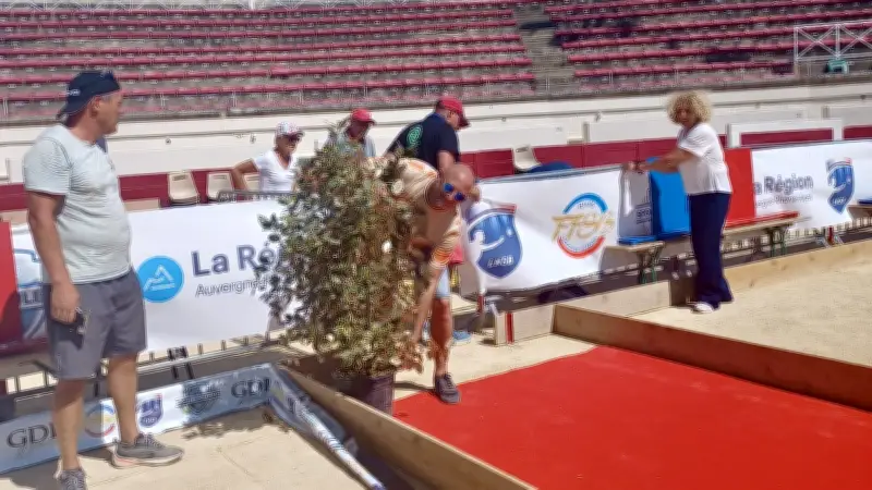 Sport-boules : les arènes de Béziers accueillent l'élite nationale pour un show inédit