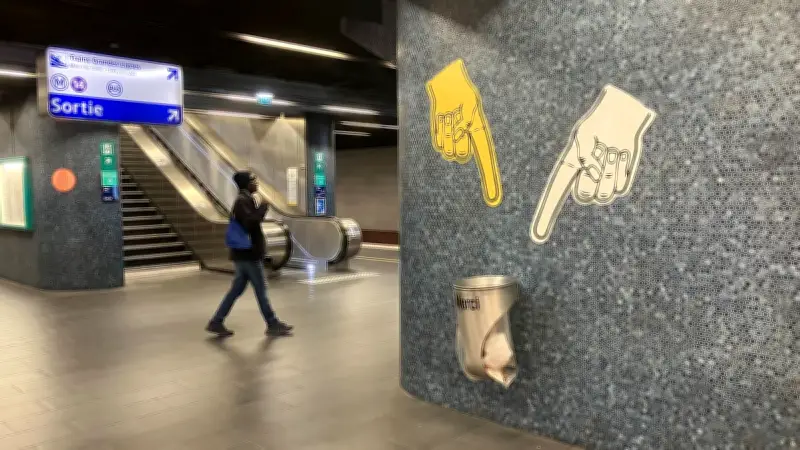 Stickers et films décoratifs : la RATP teste le nudge pour des gares plus propres