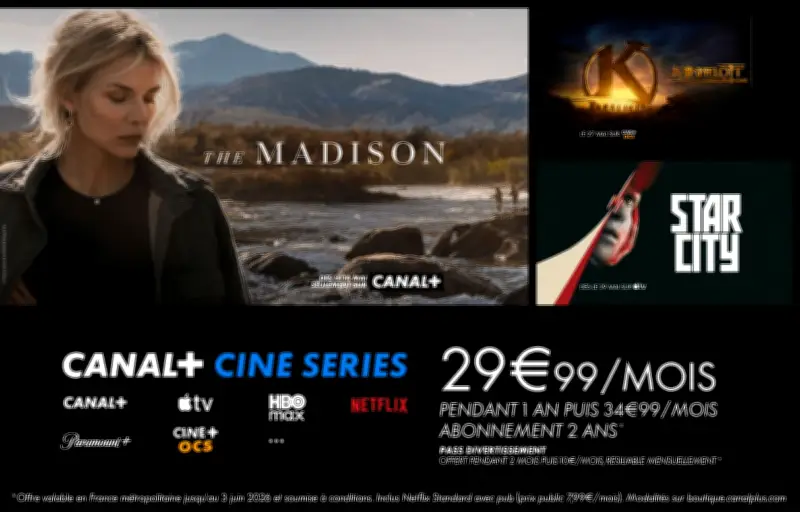 Streaming mai 2025 : séries CANAL+, Netflix, HBO Max, Apple TV