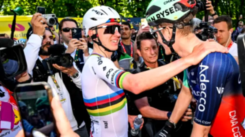Tadej Pogacar encense Paul Seixas : « Il m’a donné un élan de motivation »
