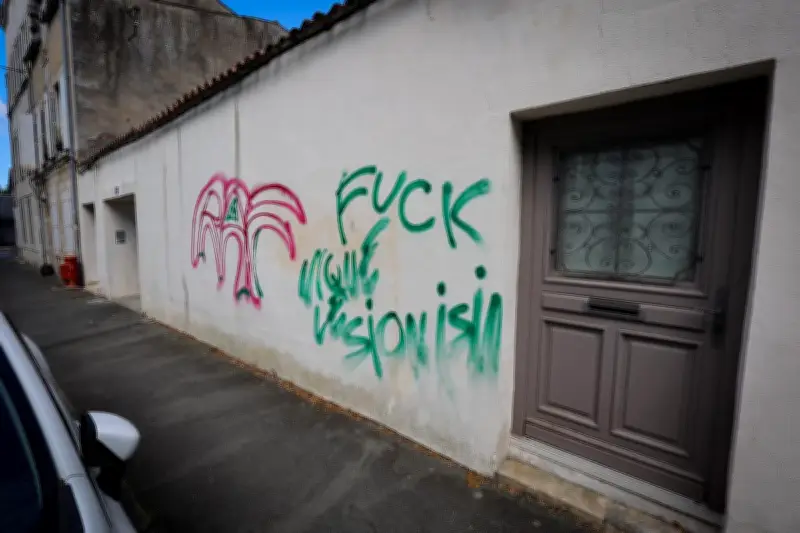Tag antisioniste en plein centre-ville de Grenoble