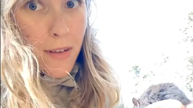 TikTok : une randonneuse inquiète en caressant un rongeur en Argentine