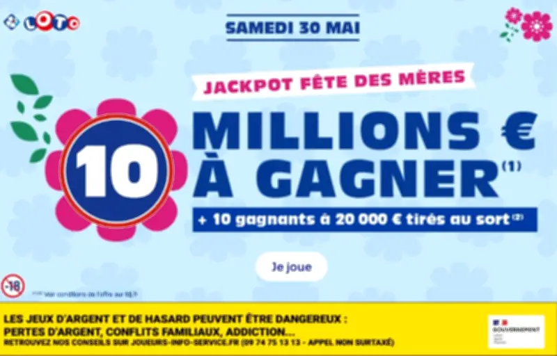Tirage spécial Fête des mères LOTO® : 10 millions d'euros et 10x20 000 €