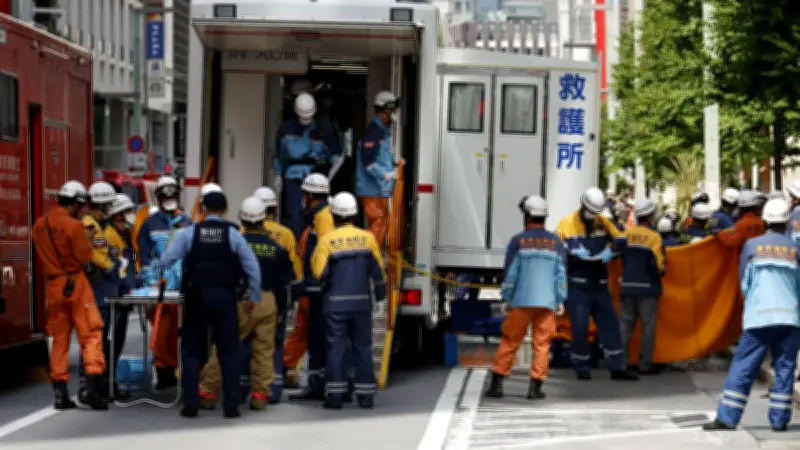 Tokyo : substance pulvérisée dans un centre commercial, une vingtaine de blessés légers