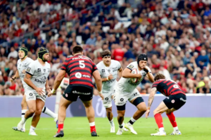 Top 14 : Toulon résiste à Toulouse à la mi-temps devant 68 000 spectateurs à Marseille