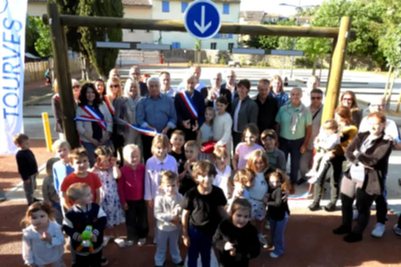 Tourves : parking et jardin de la Fraternité inaugurés pour revitaliser le centre-ville