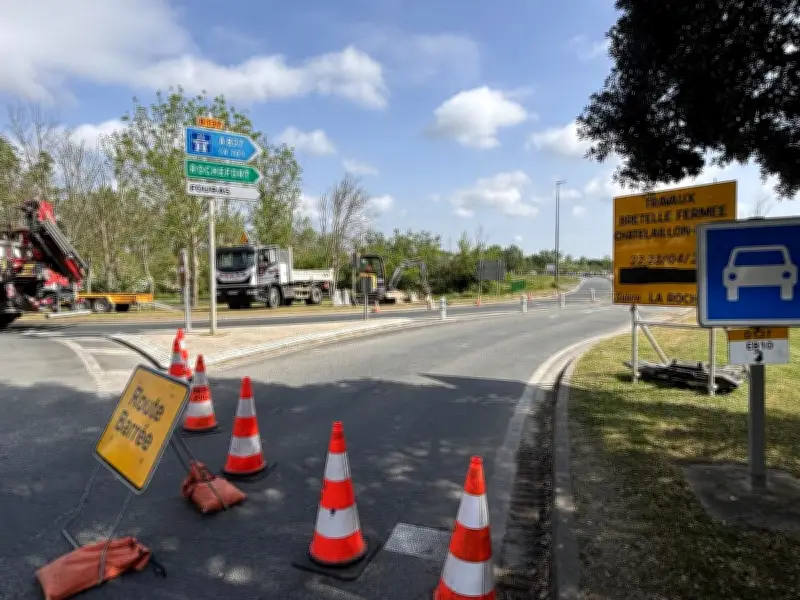 Travaux à Châtelaillon-Plage : bretelle à deux voies pour fluidifier le trafic