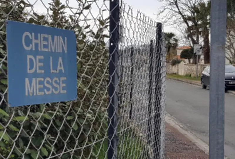 Travaux d'infiltration des eaux pluviales chemin de la Messe à partir du 26 mai