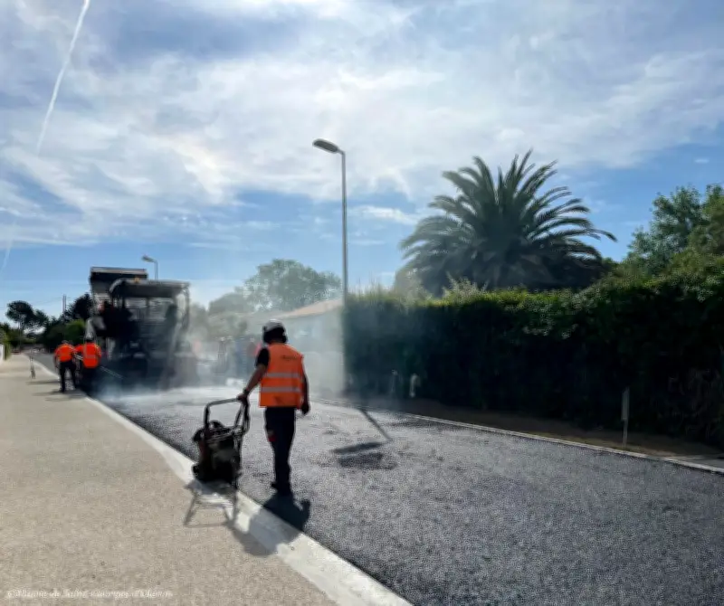 Travaux rue de la Fontaine : réouverture le 1er mai à Saint-Georges-d'Oléron