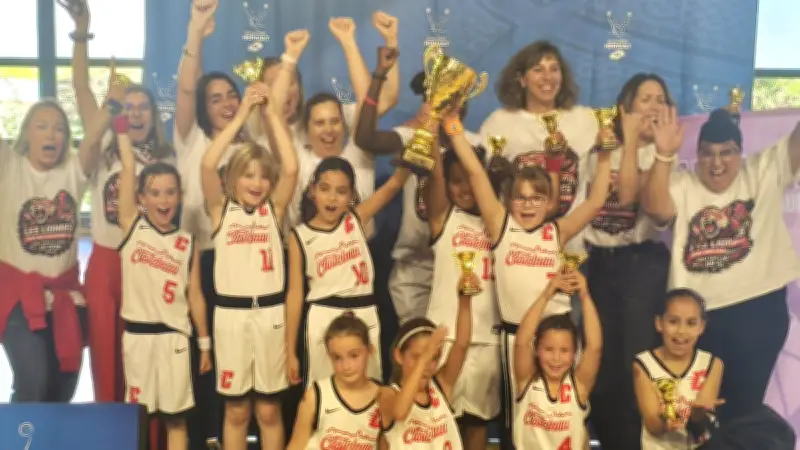 Triplé historique pour l'école de basket de Castelnau en Coupe de l'Hérault