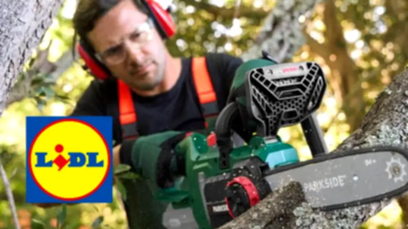 Tronçonneuse sans fil Parkside à moins de 70 € chez Lidl