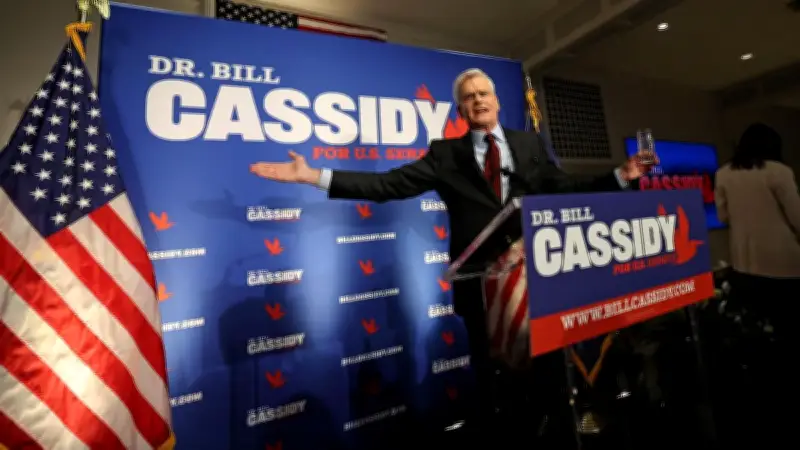 Trump célèbre la défaite du sénateur républicain Bill Cassidy en Louisiane
