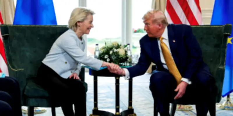 UE : accord commercial avec les États-Unis en bonne voie