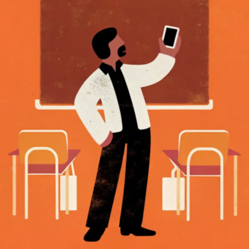 Un professeur de français nous ouvre son smartphone : 2h30 par jour