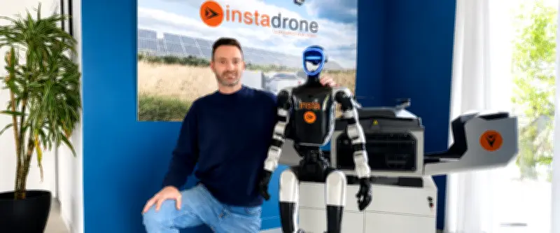Un robot humanoïde présenté à Béziers par Instadrone : le projet qui fait le buzz