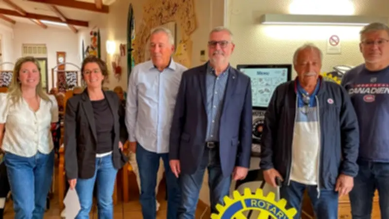 Une Borne Mélo offerte aux seniors par le Rotary Club