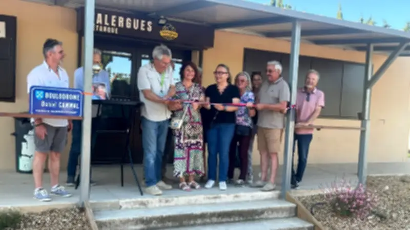 Valergues : les locaux de pétanque rénovés inaugurés