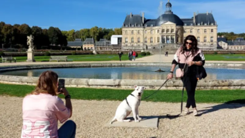 Vaux-le-Vicomte ouvre ses jardins aux chiens en semaine