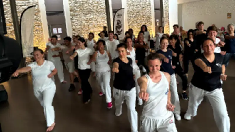Vergèze : le body-karaté fait vibrer la salle Espace République