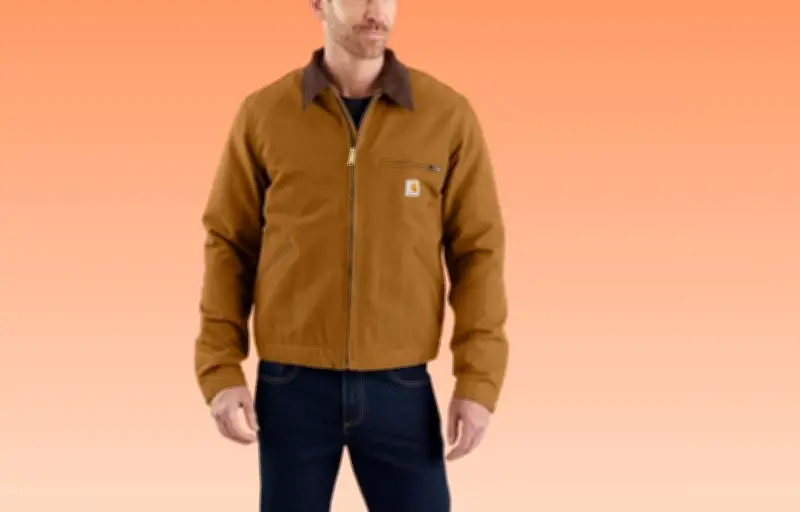 Veste Carhartt Duck Detroit : style et robustesse à prix réduit