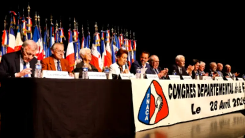 Vias : 45e congrès départemental de la Fnaca en hommage aux anciens combattants