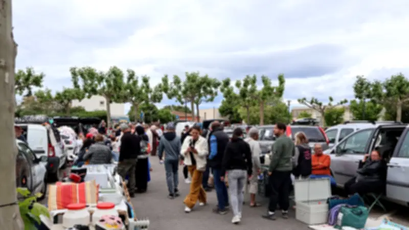 Vide-greniers à Bouillargues : affluence record malgré un ciel couvert