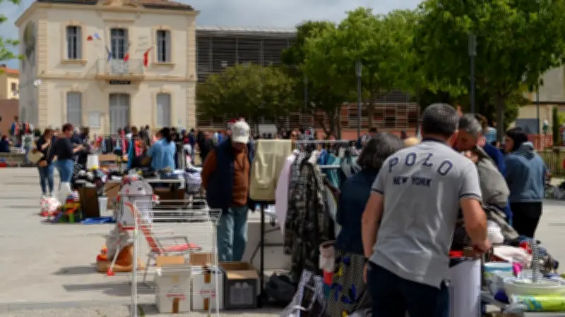 Vide-greniers de printemps à Gigean le 17 mai 2026