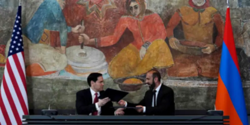 Visite éclair de Marco Rubio en Arménie pour contrer l'influence russe