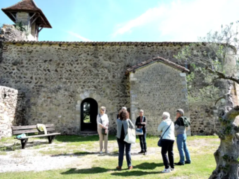 Visite commentée de la chapelle médiévale de Caubin à Arthéa