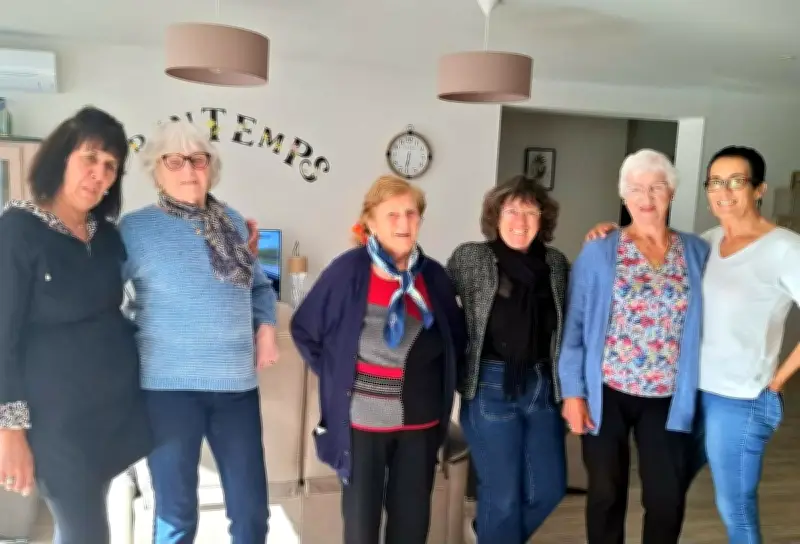 Visite des maisons partagées Ages & Vie à Castillonnès