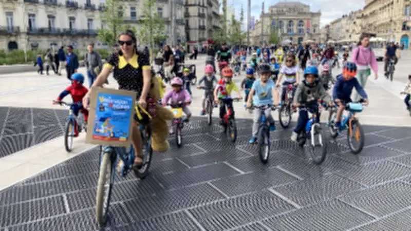 Vélorution des enfants à Montpellier ce dimanche 31 mai