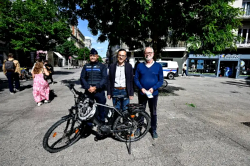 Vélos et trottinettes de nouveau autorisés sur l'aire piétonne du boulevard de la République