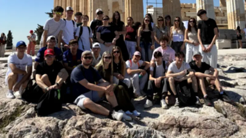 Voyage pédagogique en Grèce pour 36 lycéens du Sacré-Cœur