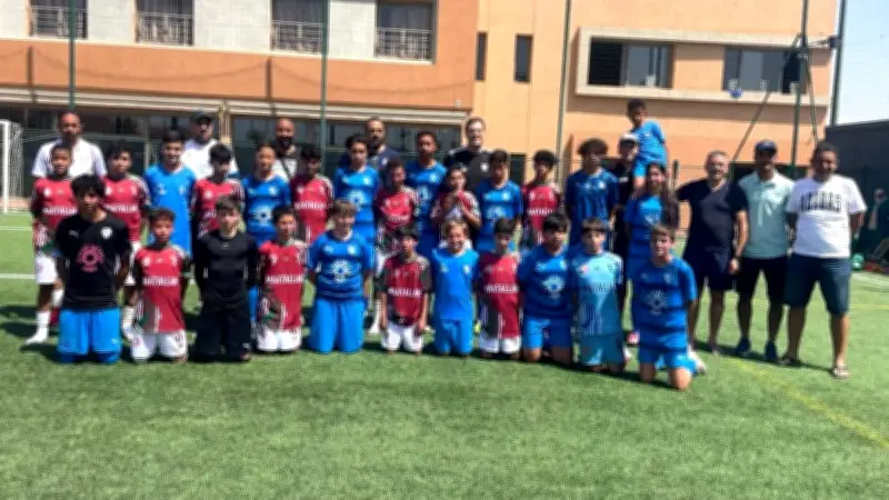 Voyage sportif et solidaire des jeunes footballeurs de Montarnaud à Marrakech