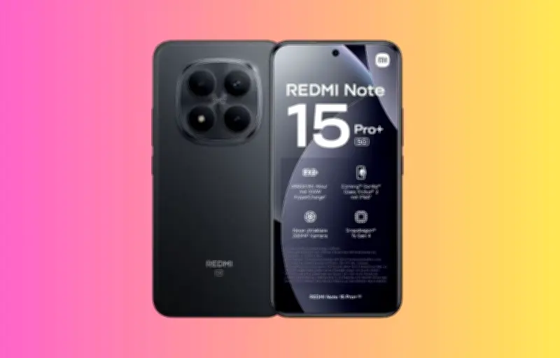 Xiaomi Redmi Note 15 Pro : 200 MP à moins de 300 € sur Amazon
