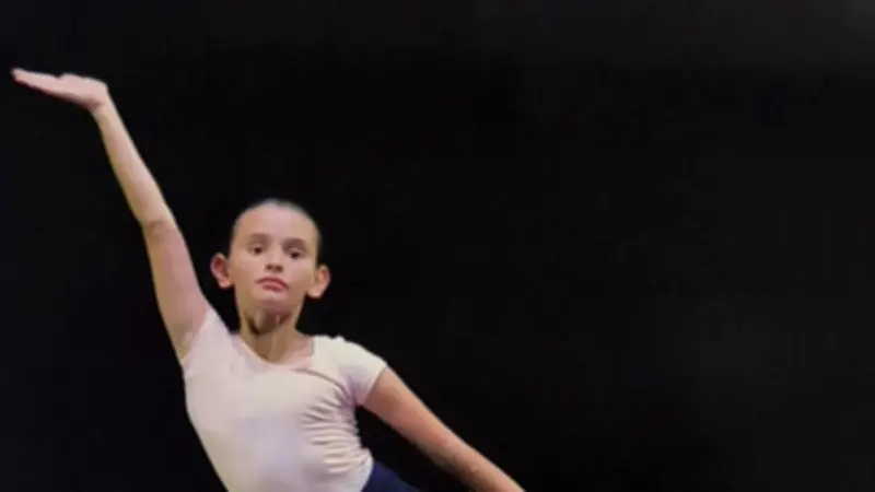 Zoé Bézard, 8 ans, remporte le 2e prix au Concours national de danse