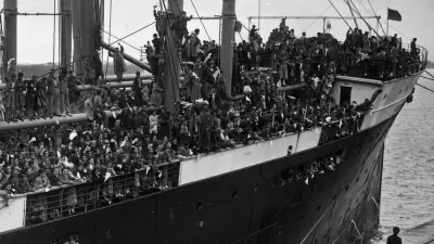 1937 : l'arrivée des réfugiés basques à La Rochelle