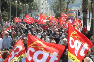 1er mai à Nice : un millier de manifestants défilent pour les droits des travailleurs